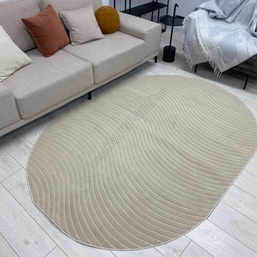 10935A_BEIGE C / BEIGE C Сканди сизаль овал