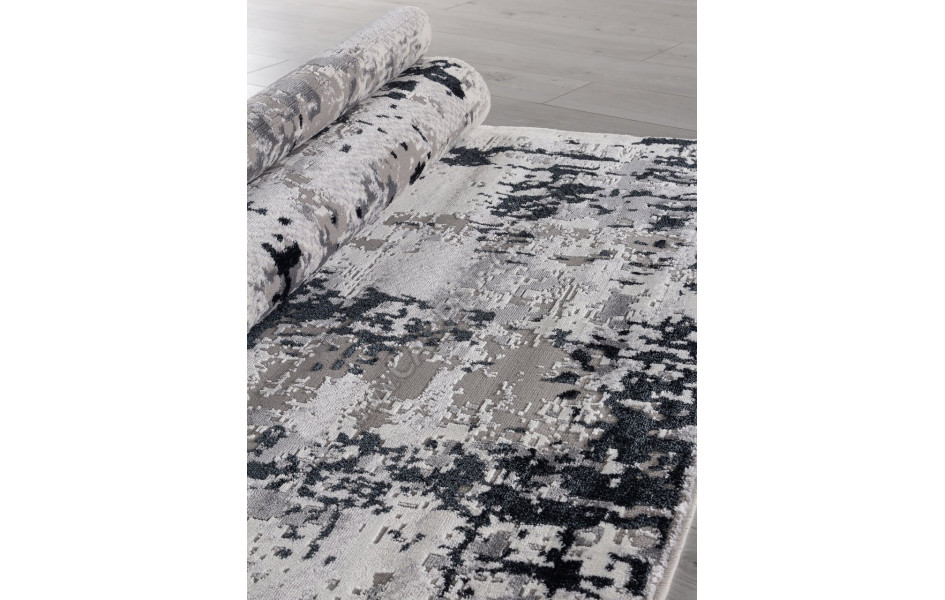 Ковер F282 - DARK GRAY - Прямоугольник - коллекция PALERMO