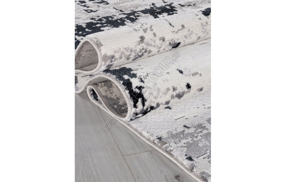 Ковер F282 - DARK GRAY - Прямоугольник - коллекция PALERMO