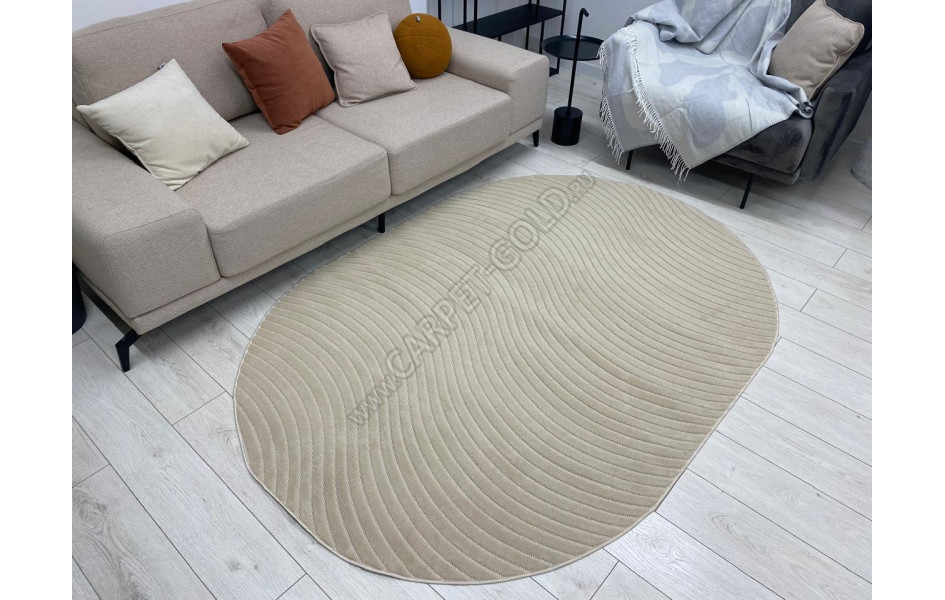 10935A_BEIGE C / BEIGE C Сканди сизаль овал