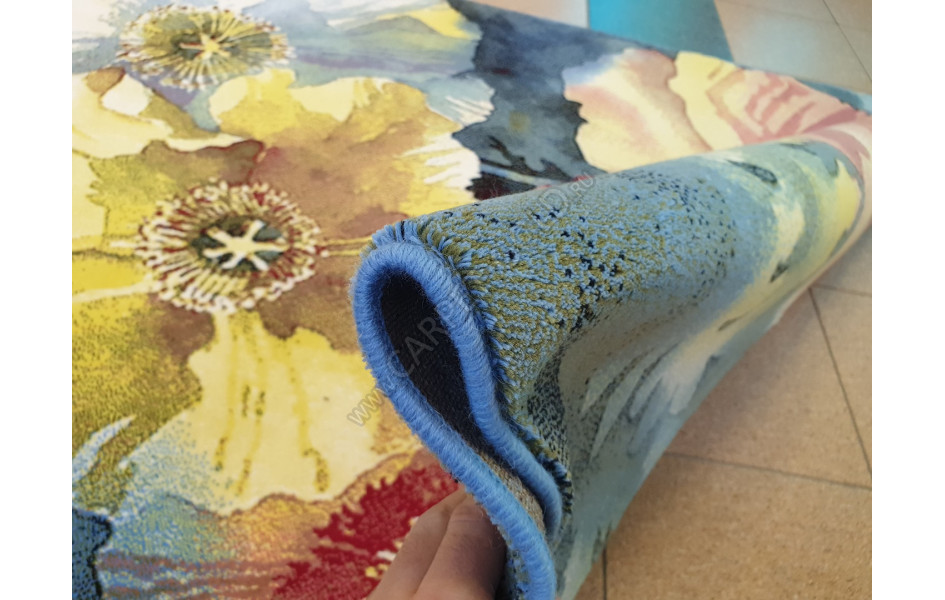 Монгольский шерстяной ковер Hunnu 6A1556-175